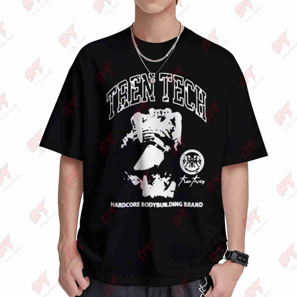 Streetwear Brand China - Футболка Tren Tech Heavycore Bodybuilding Hardcore