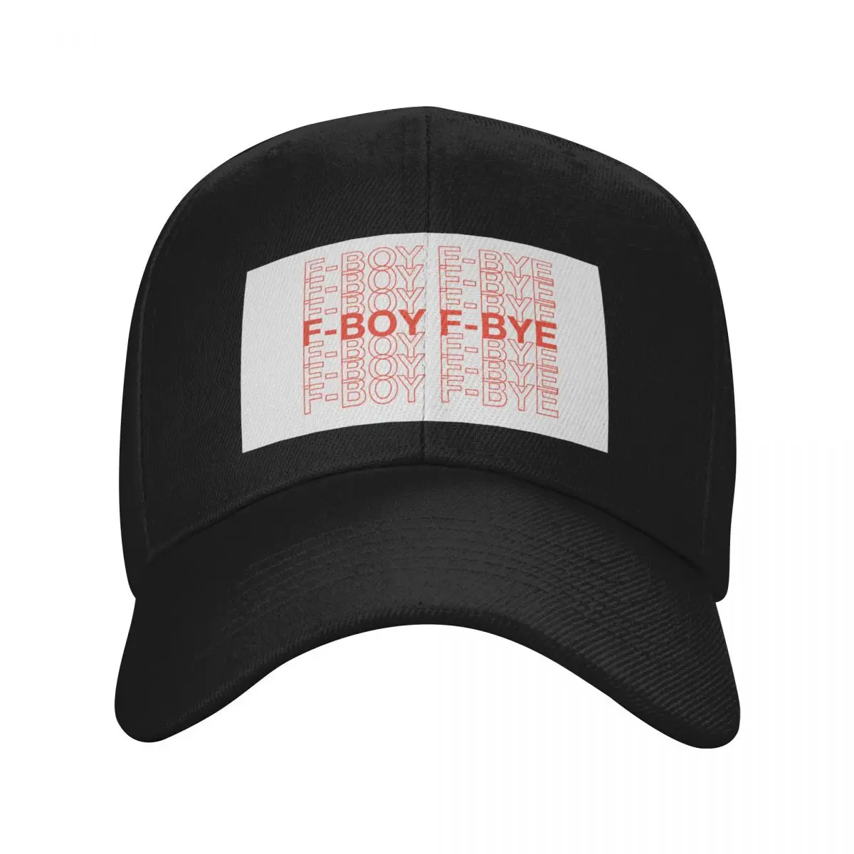 Cap Streetwear Brand - Бейсболка F-BOY F-BYE 2026: Новая люксовая