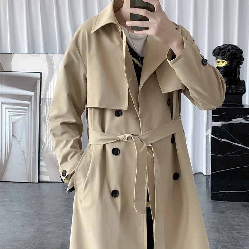 Streetwear Brand China - Модный брендовый мужской деловой плащ-ветровка в