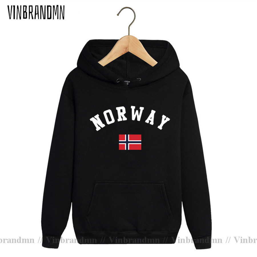 Europe Streetwear Brand - Новейшие мужские толстовки с флагом Норвегии