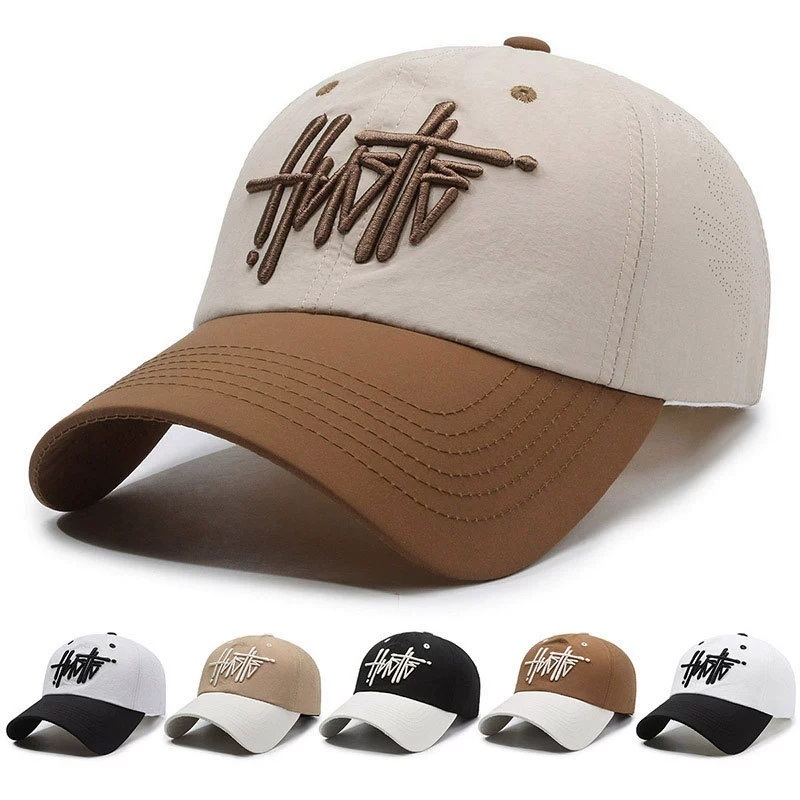 Cap Streetwear Brand - Уличная быстросохнущая трехмерная бейсболка с вышивкой