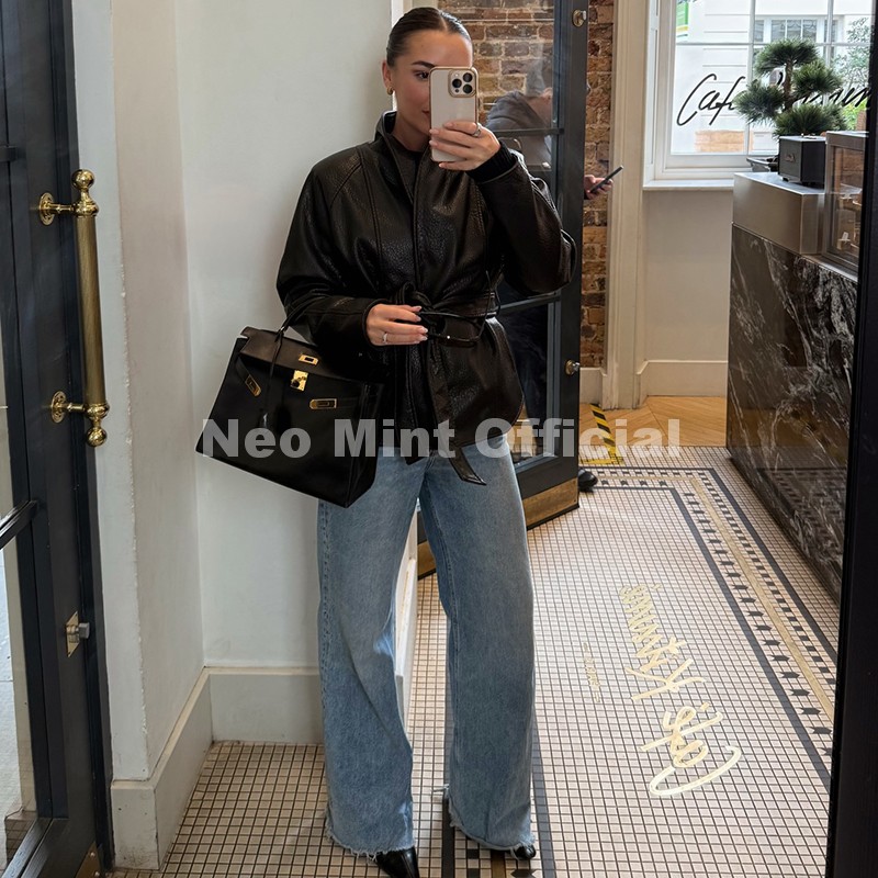 Модное черное пальто из искусс – обзор и цена Streetwear Brand China